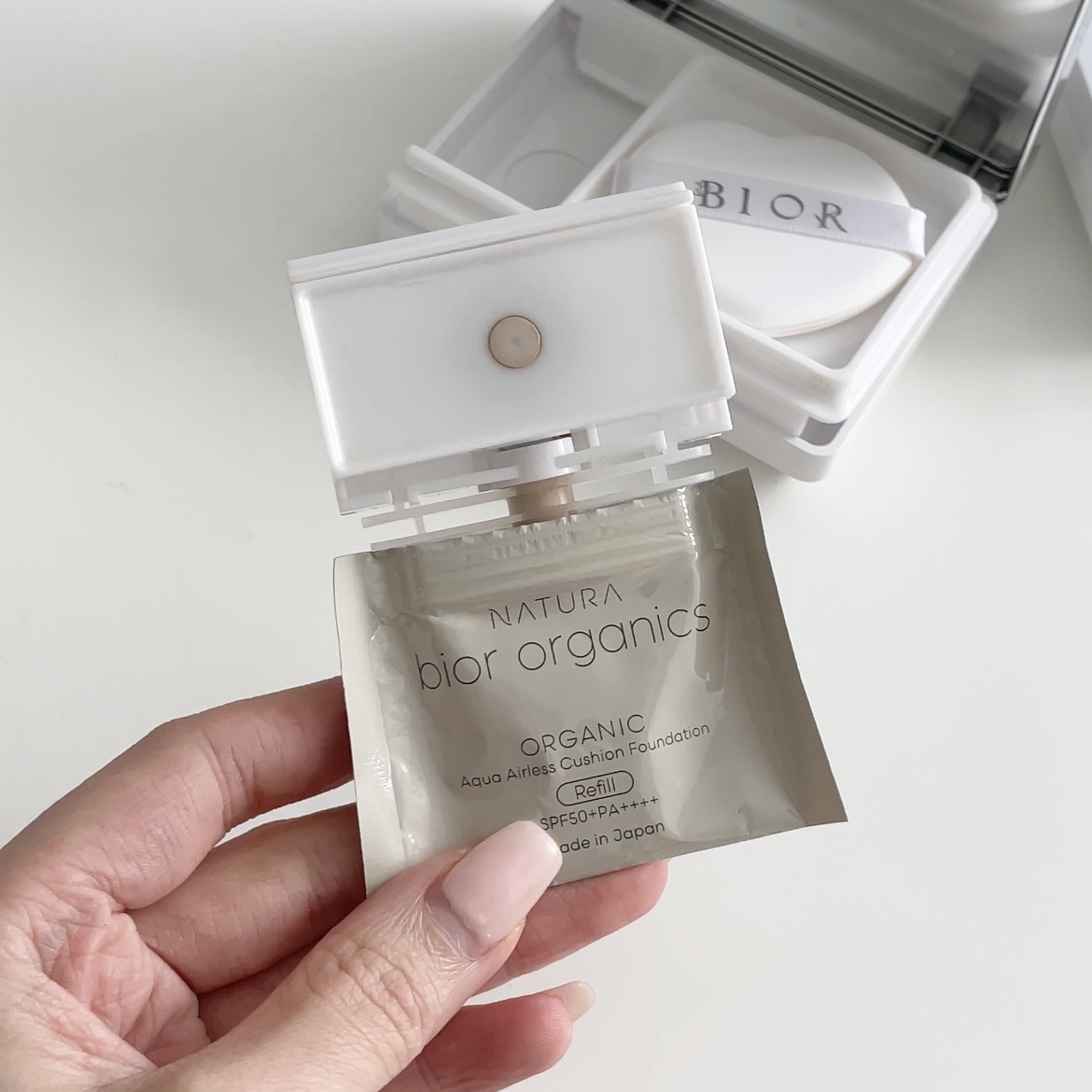 bior organics エアレスクッションファンデーション